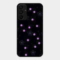Floral Night Glass Case Cover For Samsung Galaxy F15 5G