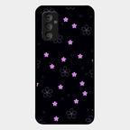 Floral Night Glass Case Cover For Samsung Galaxy F23 5G