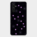 Floral Night Glass Case Cover For Samsung Galaxy F54 5G