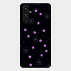 Floral Night Glass Case Cover For Samsung Galaxy M54 5G