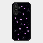Floral Night Glass Case Cover For Samsung Galaxy F56 5G