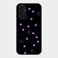 Floral Night Glass Case Cover For Samsung Galaxy M14 5G