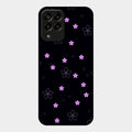 Floral Night Glass Case Cover For Samsung Galaxy M33 5G
