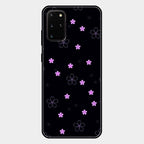 Floral Night Glass Case Cover For Samsung Galaxy S20 Plus