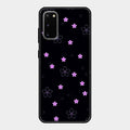 Floral Night Glass Case Cover For Samsung Galaxy S20