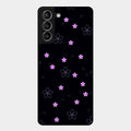 Floral Night Glass Case Cover For Samsung Galaxy S21