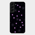 Floral Night Glass Case Cover For Samsung Galaxy S22 Plus 5G