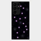 Floral Night Glass Case Cover For Samsung Galaxy S22 Ultra 5G