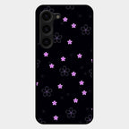 Floral Night Glass Case Cover For Samsung Galaxy S23 Plus 5G