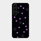 Floral Night Glass Case Cover For Samsung Galaxy S26 5G