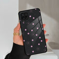 Floral Night Glass Case Cover For Samsung Galaxy M42 5G