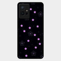 Floral Night Glass Case Cover For Vivo T1 5G