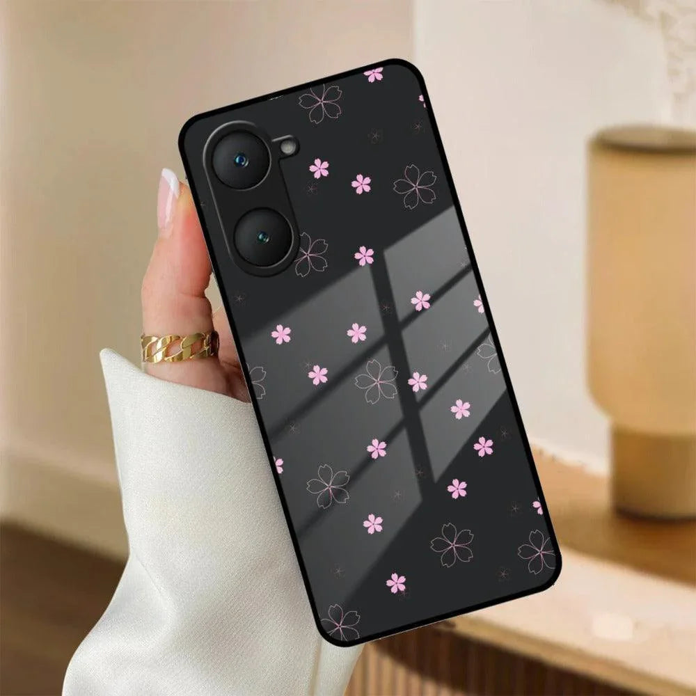 Floral Night Glass Case Cover For iQOO - ShopOnCliQ