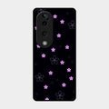 Floral Night Glass Case Cover For Vivo T3 Ultra
