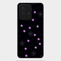 Floral Night Glass Case Cover For Vivo V23 5G