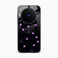 Floral Night Glass Case Cover For Vivo X300 5G