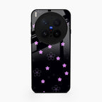 Floral Night Glass Case Cover For Vivo X300 Pro 5G