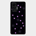 Floral Night Glass Case Cover For Vivo X50 Pro 5G
