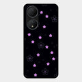 Floral Night Glass Case Cover For Vivo Y100 5G