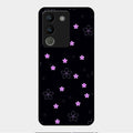Floral Night Glass Case Cover For Vivo Y200 5G