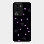 Floral Night Glass Case Cover For Vivo Y200 5G