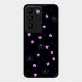 Floral Night Glass Case Cover For Vivo Y200E 5G
