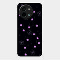 Floral Night Glass Case Cover For Vivo Y58 5G