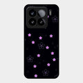 Floral Night Glass Case Cover For Xiaomi 15 5G