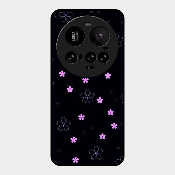 Floral Night Glass Case Cover For Xiaomi 15 Ultra 5G