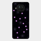 Floral Night Glass Case Cover For Xiaomi Mi 10I 5G