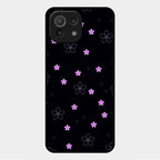 Floral Night Glass Case Cover For Xiaomi Mi 11 Lite