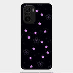 Floral Night Glass Case Cover For Xiaomi Mi 11X 5G