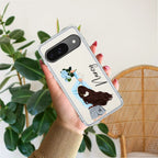 Flower Fusion Customize Anti Yellow Case For Google Pixel 9