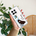 Flower Fusion Customize Transparent Silicon Case For iQOO 13 5G
