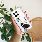 Flower Fusion Customize Transparent Silicon Case For iQOO 15 5G
