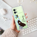 Flower Fusion Customize Transparent Silicon Case For iQOO Neo 7 Pro 5G