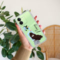 Flower Fusion Customize Transparent Silicon Case For iQOO Z9 5G