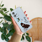 Flower Fusion Customize Anti Yellow Case For Motorola Edge 40 Neo 5G