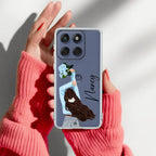 Flower Fusion Customize Transparent Silicon Case For Motorola - ShopOnCliQ