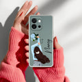 Flower Fusion Customize Transparent Silicon Case For OnePlus 13s 5G