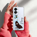 Flower Fusion Customize Transparent Silicon Case For OnePlus Nord 2T 5G