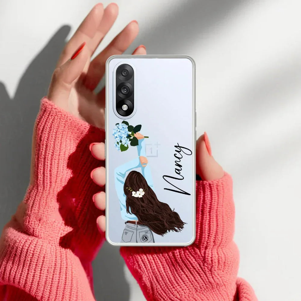 Flower Fusion Customize Transparent Silicon Case For OnePlus - ShopOnCliQ