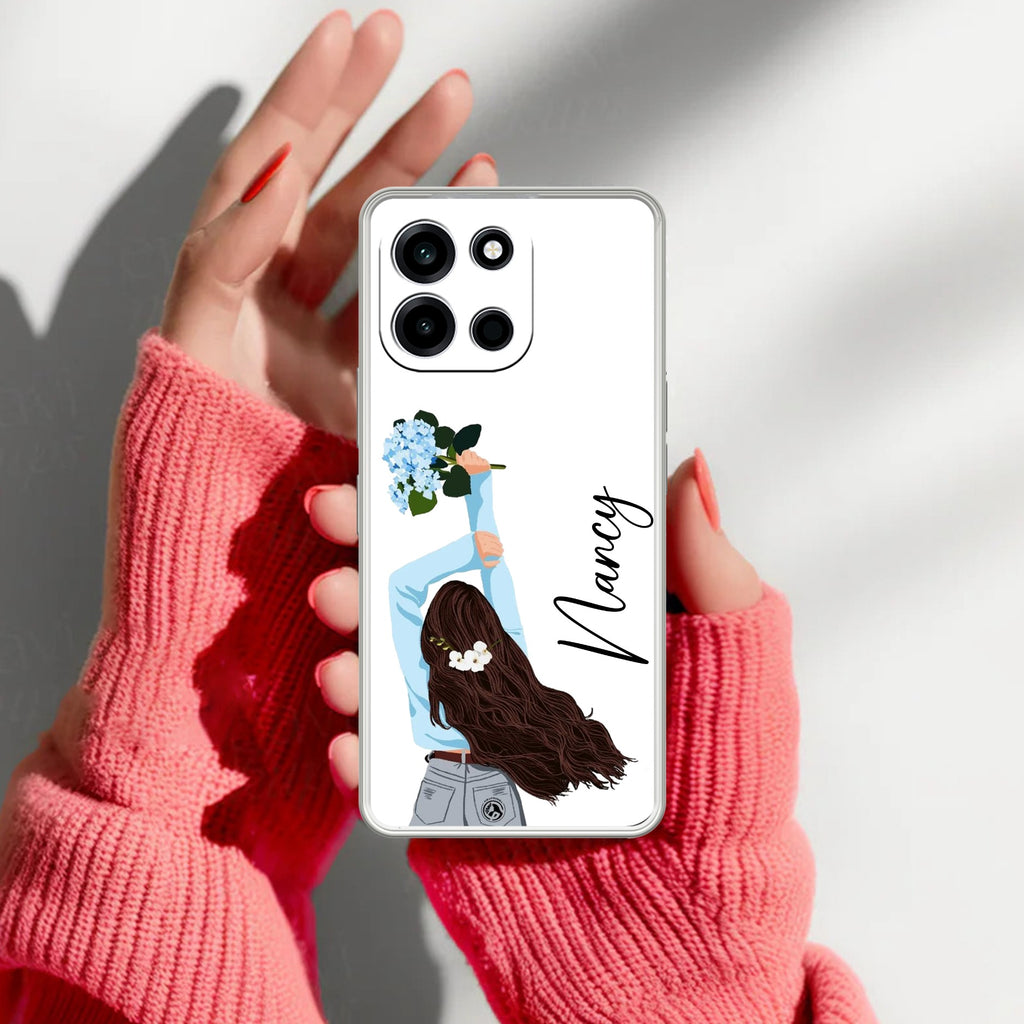 Flower Fusion Customize Anti Yellow Case For OnePlus Nord 6 5G