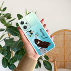 Flower Fusion Customize Transparent Silicon Case For OnePlus Nord CE 2 Lite