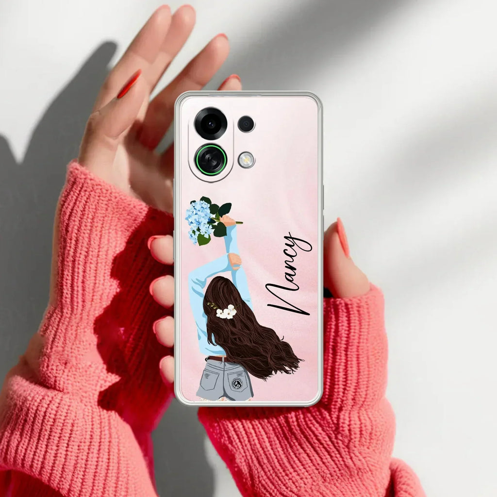 Flower Fusion Customize Anti Yellow Case For OPPO K13 Turbo Pro 5G
