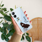 Flower Fusion Customize Anti Yelllow Case For Realme 10 Pro 5G