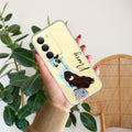 Flower Fusion Customize Transparent Silicon Case For Realme 14x 5G