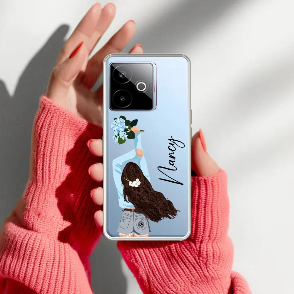 Flower Fusion Customize Transparent Silicon Case For Realme/Narzo - ShopOnCliQ