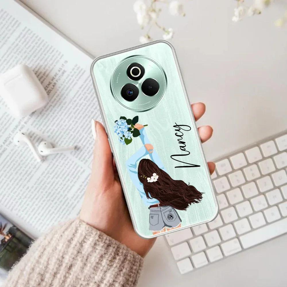 Flower Fusion Customize Transparent Silicon Case For Realme/Narzo - ShopOnCliQ