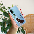 Flower Fusion Customize Transparent Silicon Case For Redmi Note 10 / 10S